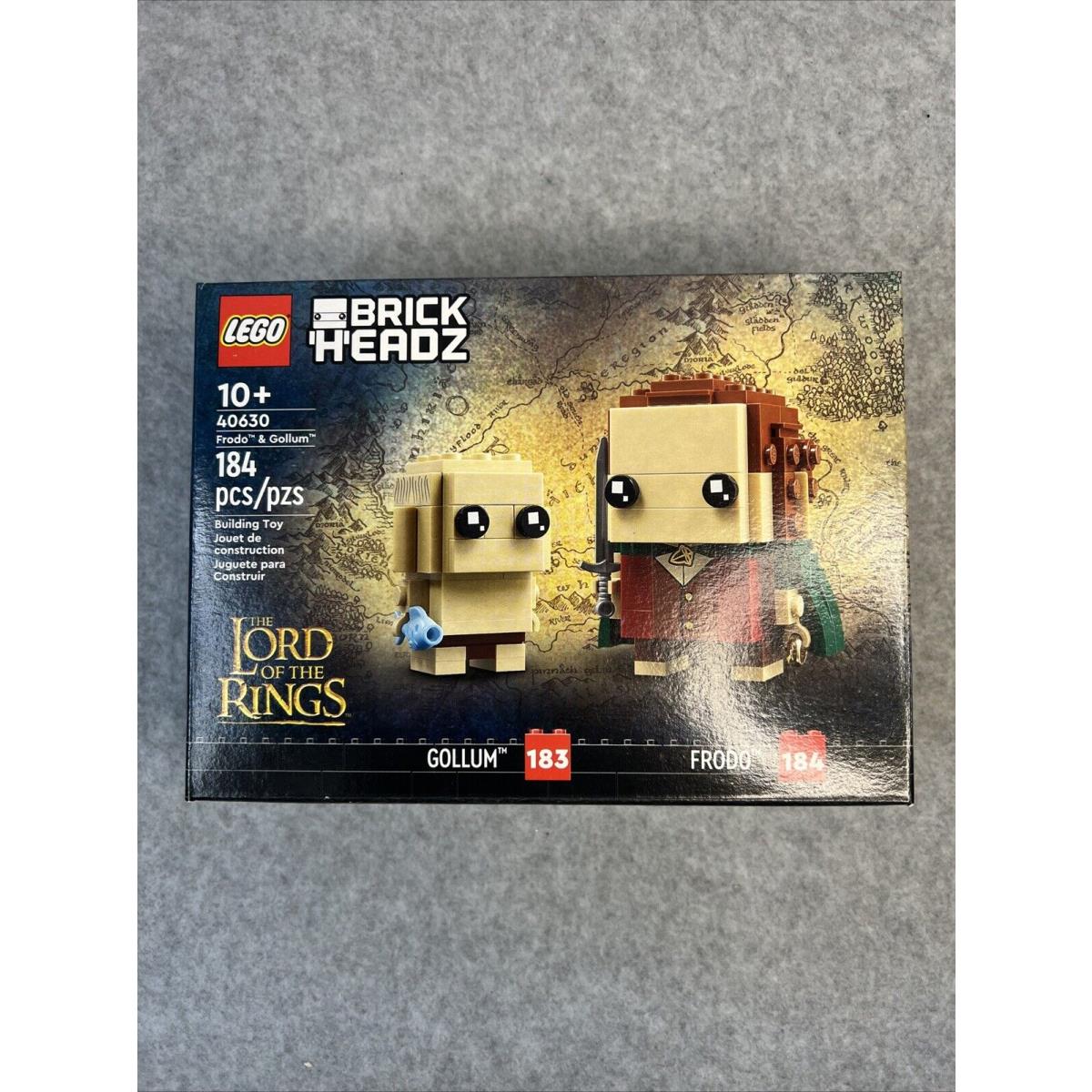 Lego Brickheadz: Frodo Gollum 40630 Lord Of The Rings Set