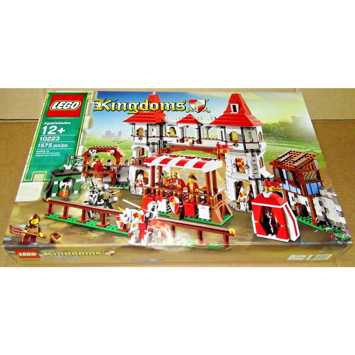 Lego 10223 Kingdoms Joust Castle King Knight Medieval Retired