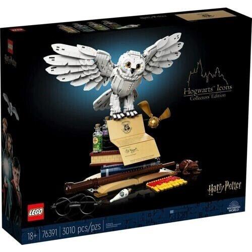 Lego Harry Potter 76391 Hogwarts Icons Collectors Building Set Misb