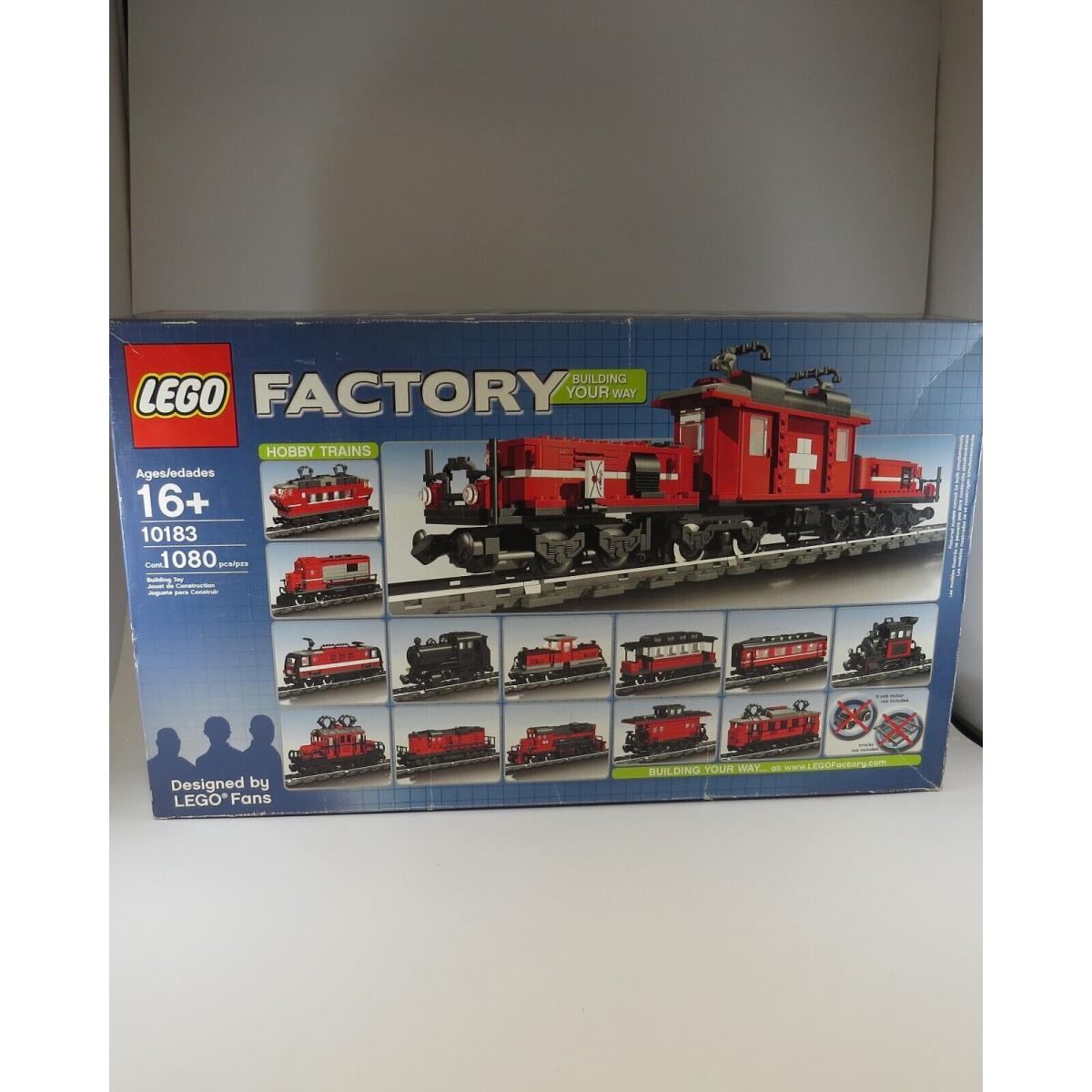 Lego Factory: Hobby Trains Set 10183 in Box