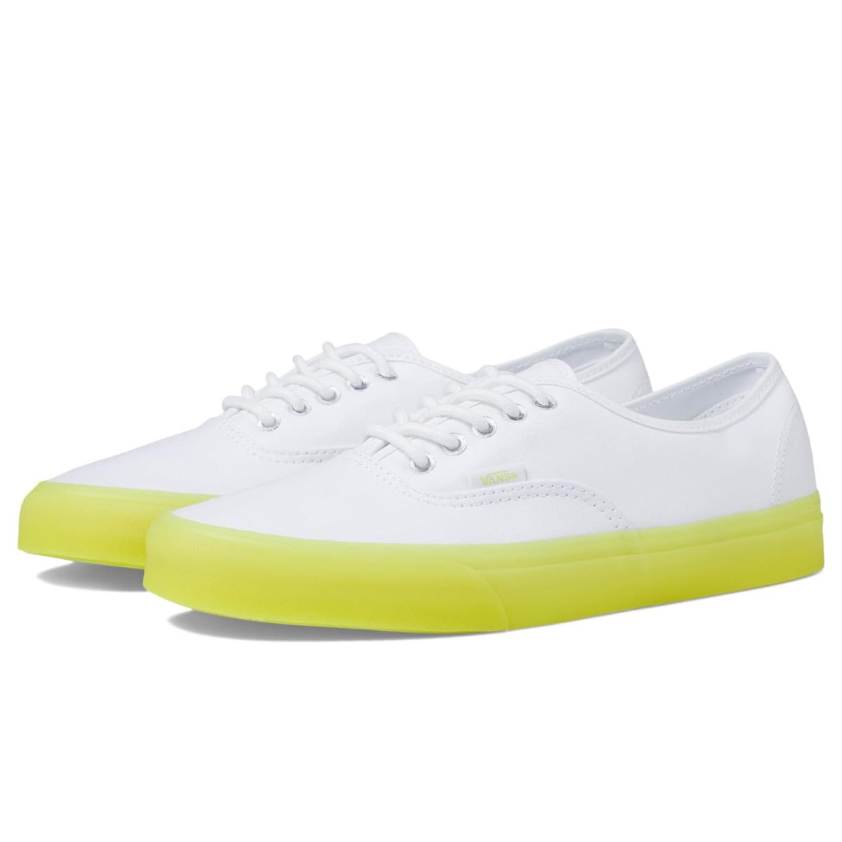 Woman`s Sneakers Athletic Shoes Vans Sour Power Sunny Lime