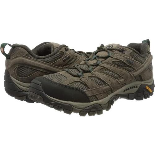 Merrell Moab 2 Gore-tex Low Rise Hiking Boots Boulder Grey/brown Size 10.5 - Boulder (Grey / Brown)