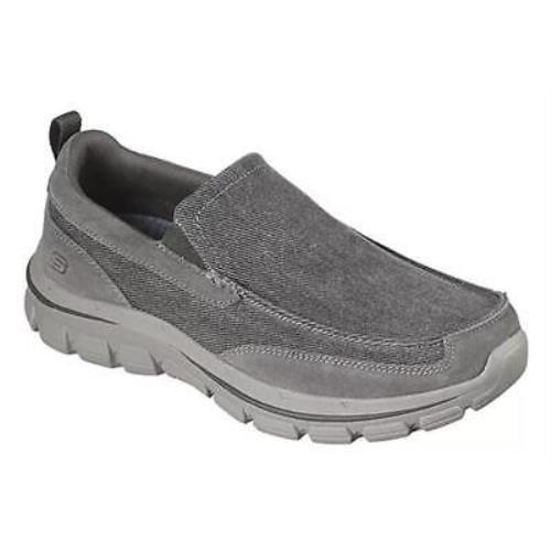 Skechers Men`s Memory Foam Relaxed Fit Slip On Shoes