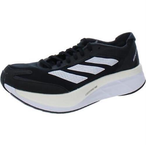 Adidas Mens Adizero Boston 11 Black Fitness Running Shoes 8 Medium D Bhfo 5769