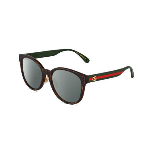 Gucci GG0854SK Women`s Polarized Sunglasses Havana Tortoise Gold 56 mm 4 Options Smoke Grey Polar
