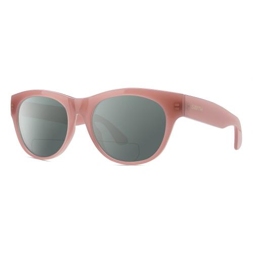 Smith Optics Sophisticate Women Polarized Bifocal Sunglasses Purple Crystal 54mm Grey