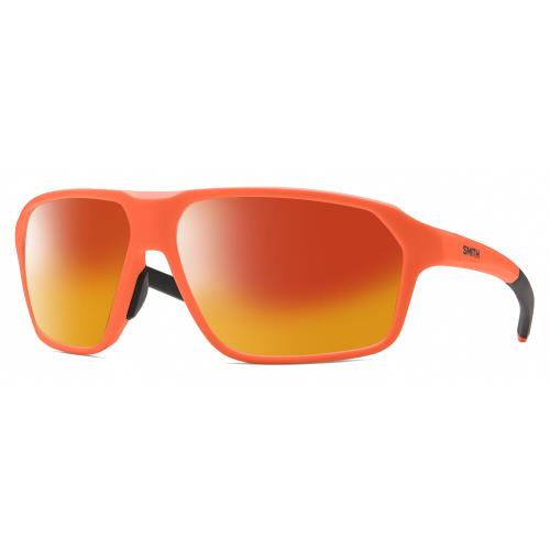 Smith Optics Pathway-69I Mens Polarized Sunglasses in Neon Orange 62mm 4 Options Red Mirror Polar