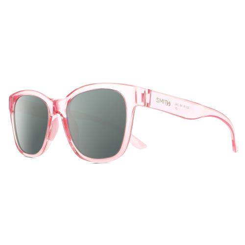 Smith Optics Caper-35J Women`s Polarized Sunglasses Crystal Pink 53 mm 4 Options