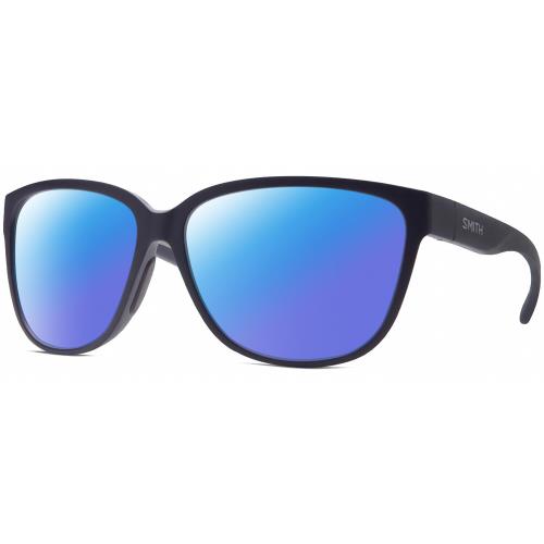 Smith Optics Monterey-1JZ Unisex Polarized Sunglasses in Navy Blue 58mm 4 Option Blue Mirror Polar