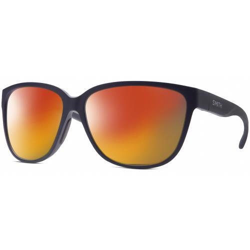 Smith Optics Monterey-1JZ Unisex Polarized Sunglasses in Navy Blue 58mm 4 Option Red Mirror Polar