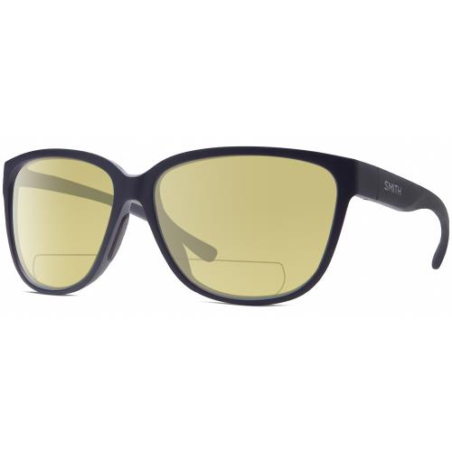 Smith Optics Monterey Unisex Polarized Bifocal Reading Sunglasses Navy Blue 58mm Yellow