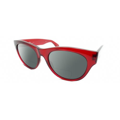 Smith Optics Sophisticate-imm Womens Polarized Bifocal Sunglass Crystal Red 54mm Grey