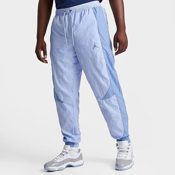 Nike Jordan Sport Jam Warm Up Pants Mens Size L Joggers Blue DX9373 425