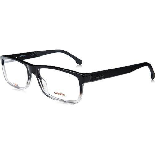 Carrera 8852 008A Black Fade to Clear Eyeglasses 57/17/145 with Carrera Case