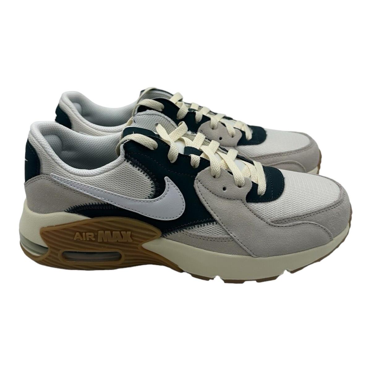 Nike Air Max Excee Shoes Men`s Size 8 Sail Brown Deep Jungle Sneakers FQ8067-133 - Multicolor