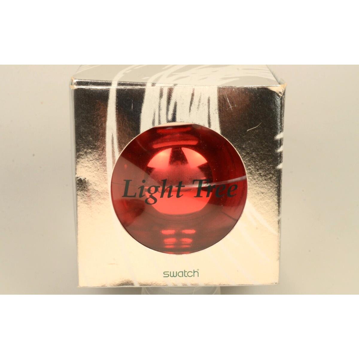 Swatch Light Tree Christmas 1996 Special Ltd Edition GZ152 Needs Battery