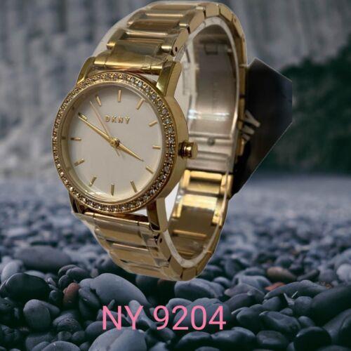 Dkny Soho NY 9204 Three-hand Gold-tone Stainless Steel Women Watch