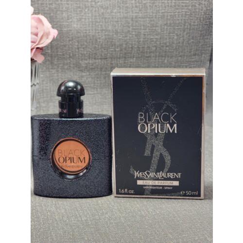 Black Opium by Yves Saint Laurent Eau De Parfum Spray 1.6 oz Women