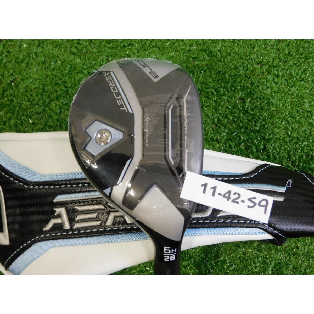 Cobra Aerojet 28 Womens 6 Hybrid Kbs Pgi 55 Ladies Graphite with Headcover