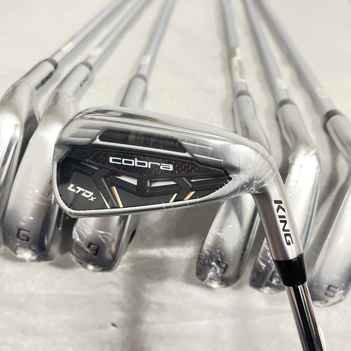 2022 Cobra Ltd x Irons- 5-PW GW RH / Kbs Tour 90 Steel Shaft / Stiff