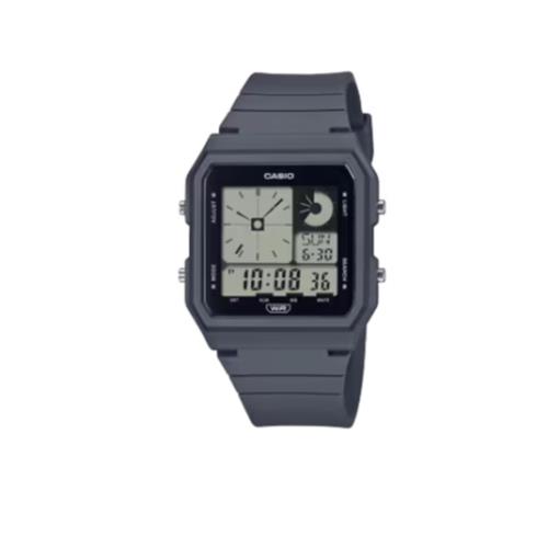 Casio Chronograph Digital Display Men`s Dark Gray Wrist Watch LF-20W-8A2VCF
