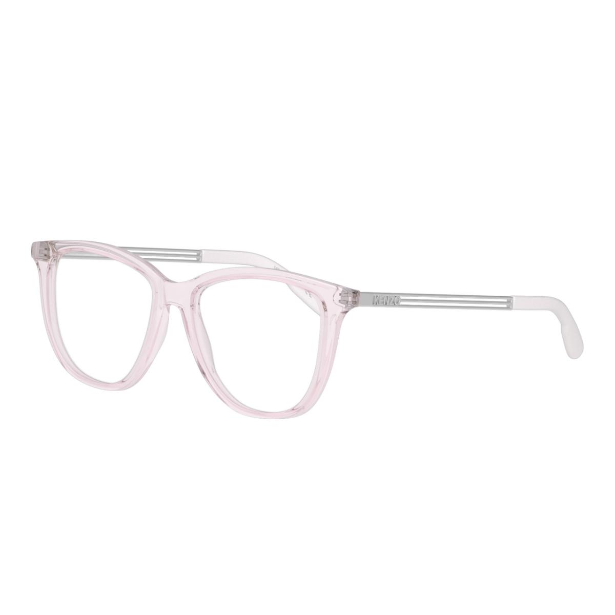 Kenzo KZ50004I 072 Pink Square 52-17-145mm Full Rim Women`s Eyeglasses