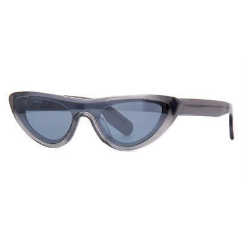 Kenzo KZ40007I 01C Gray Cat Eye Blue 135-145mm Non-polarized Women`s Sunglasses