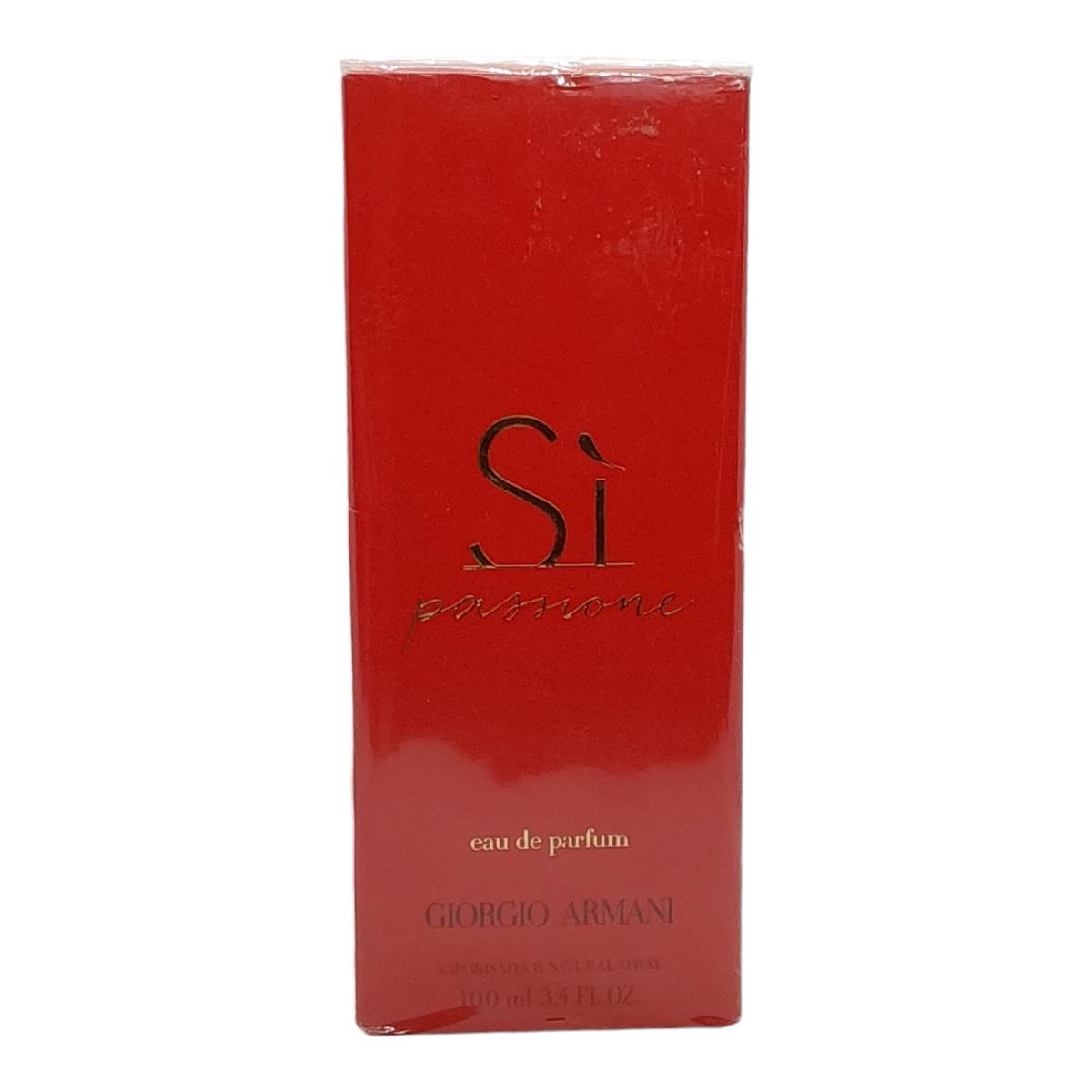 Giorgio Armani Si Passione Eau De Parfum For Women 3.4 oz 100ml Perfume