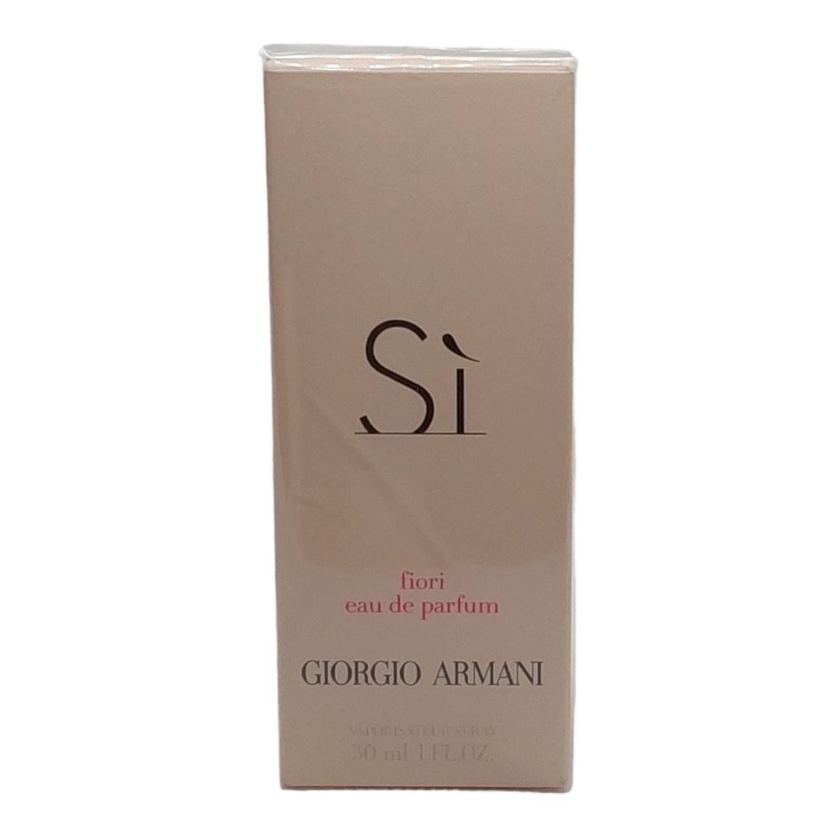 Giorgio Armani Si Fiori Eau De Parfum 1 oz 30 ml Edp Perfume Women Spray