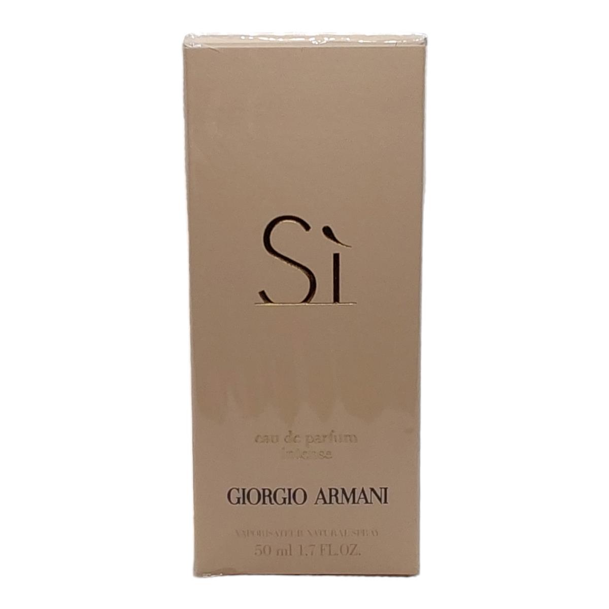 Giorgio Armani Si Eau De Parfum Intense For Women 1.7 oz 50ml Edp Perfume Spray