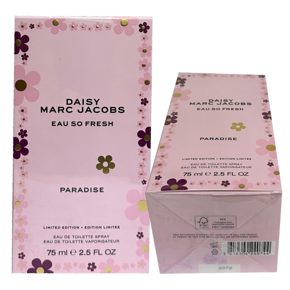 Daisy Marc Jacobs Eau So Fresh Paradise 2.5 oz Edt Spray Womens Perfume