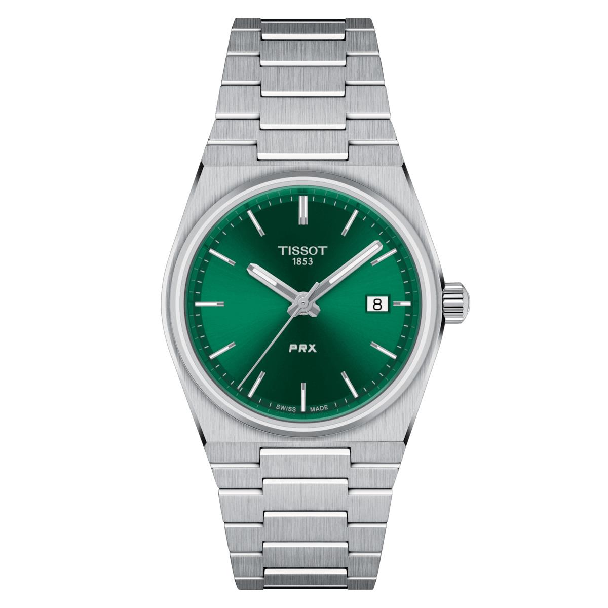 Tissot Prx Green Dial Women`s Watch T137.210.11.081.00