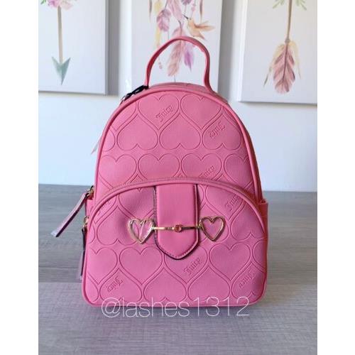 Juicy Couture Bag Love Is Juicy Mini Backpack - Pink Hearts