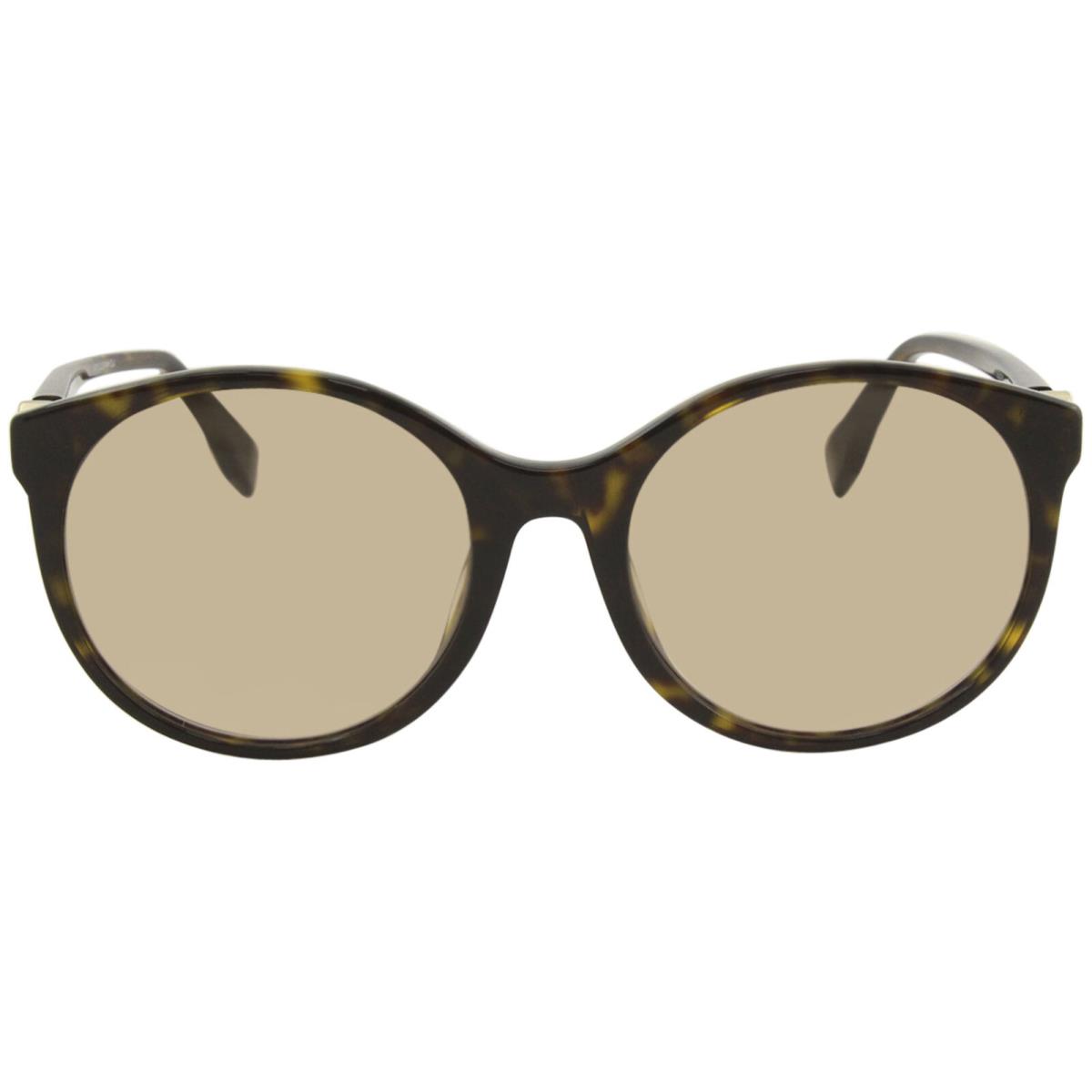 56mm round discount sunglasses fendi