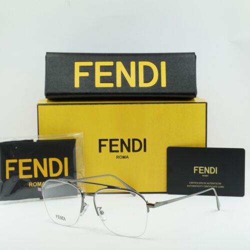 Fendi FE50033U 012 Dark Ruthenium 54mm