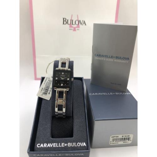 Caravelle BY Bulova Diamonds Ladies Watch 43P104 Quartz