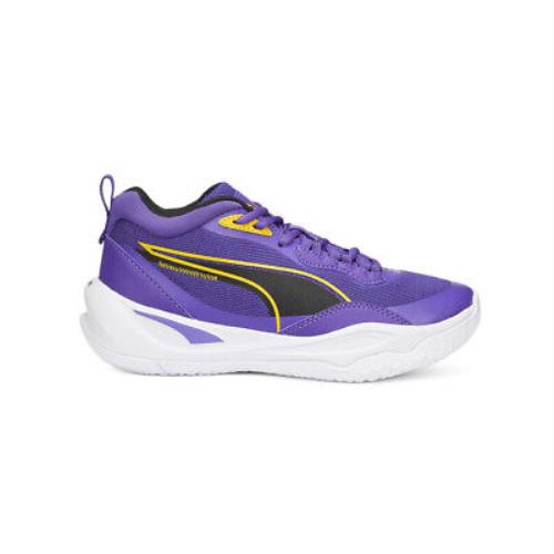 Puma Playmaker Pro Basketball Youth Playmaker Pro Basketball Youth Boys Purple Sneakers Athletic Shoes 3775730
