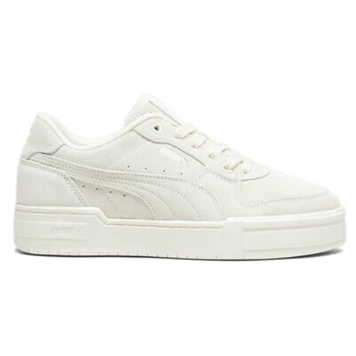 Puma Ca Pro Lux Soft Lace Up Mens White Sneakers Casual Shoes 39374701