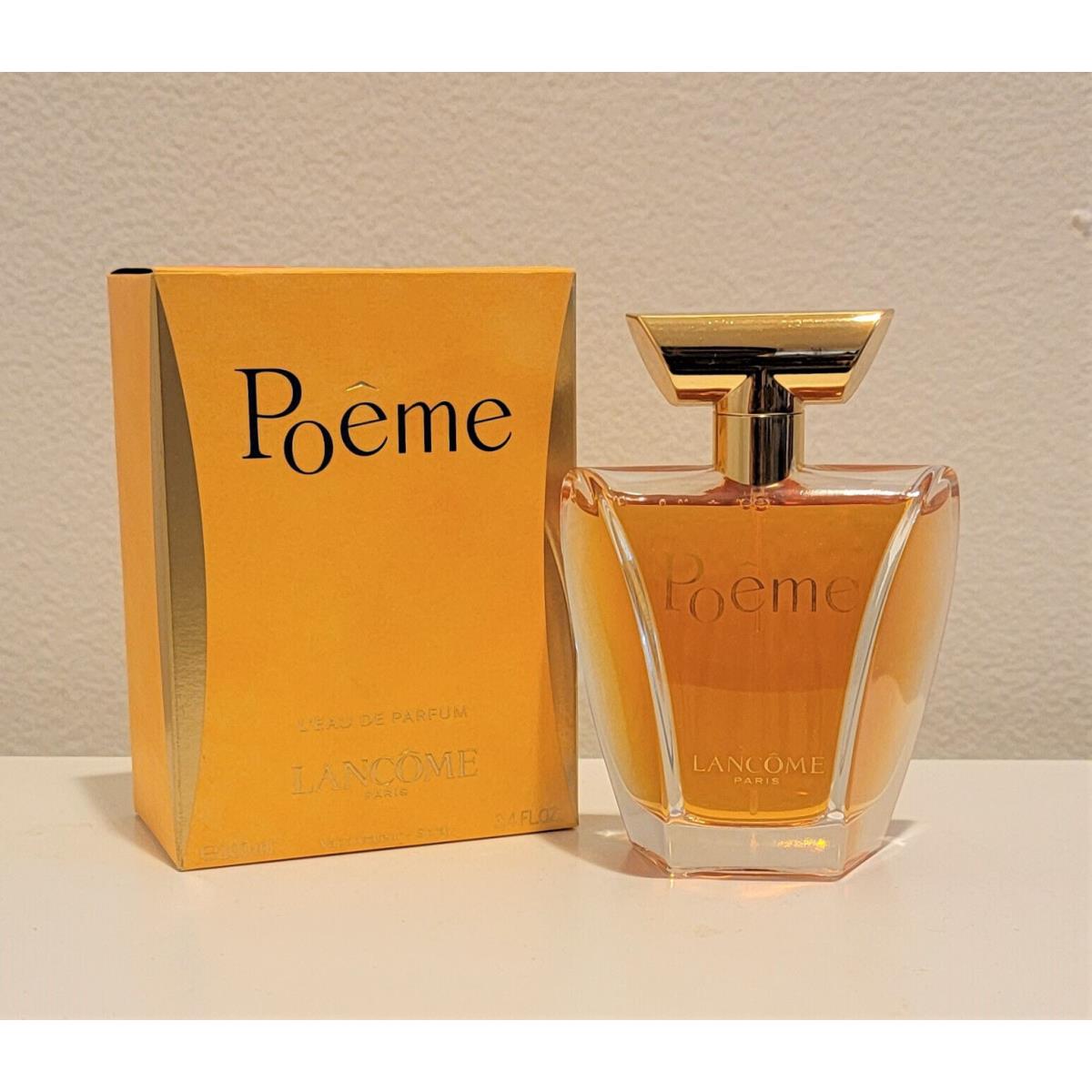 Poeme by Lancome 3.4 oz / 100 ml Edp Spy Perfume For Women Femme Vintage