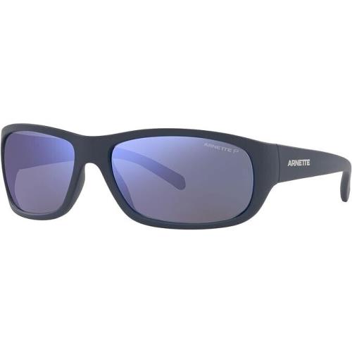 Arnette Men`s Rectangular Sunglasses AN4290 275922 Matte Blue 63mm