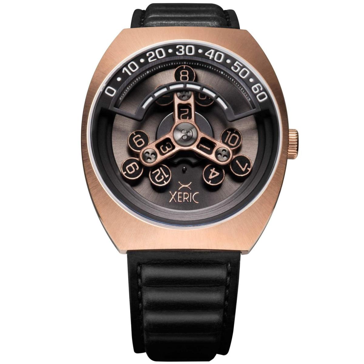 Xeric Scrambler Automatic Wandering Hour Rose Gold Gunmetal Watch