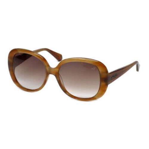 Kenneth Cole KC7160/50F Dark Brown Square Brown Gradient 56-17-140mm Sunglasses