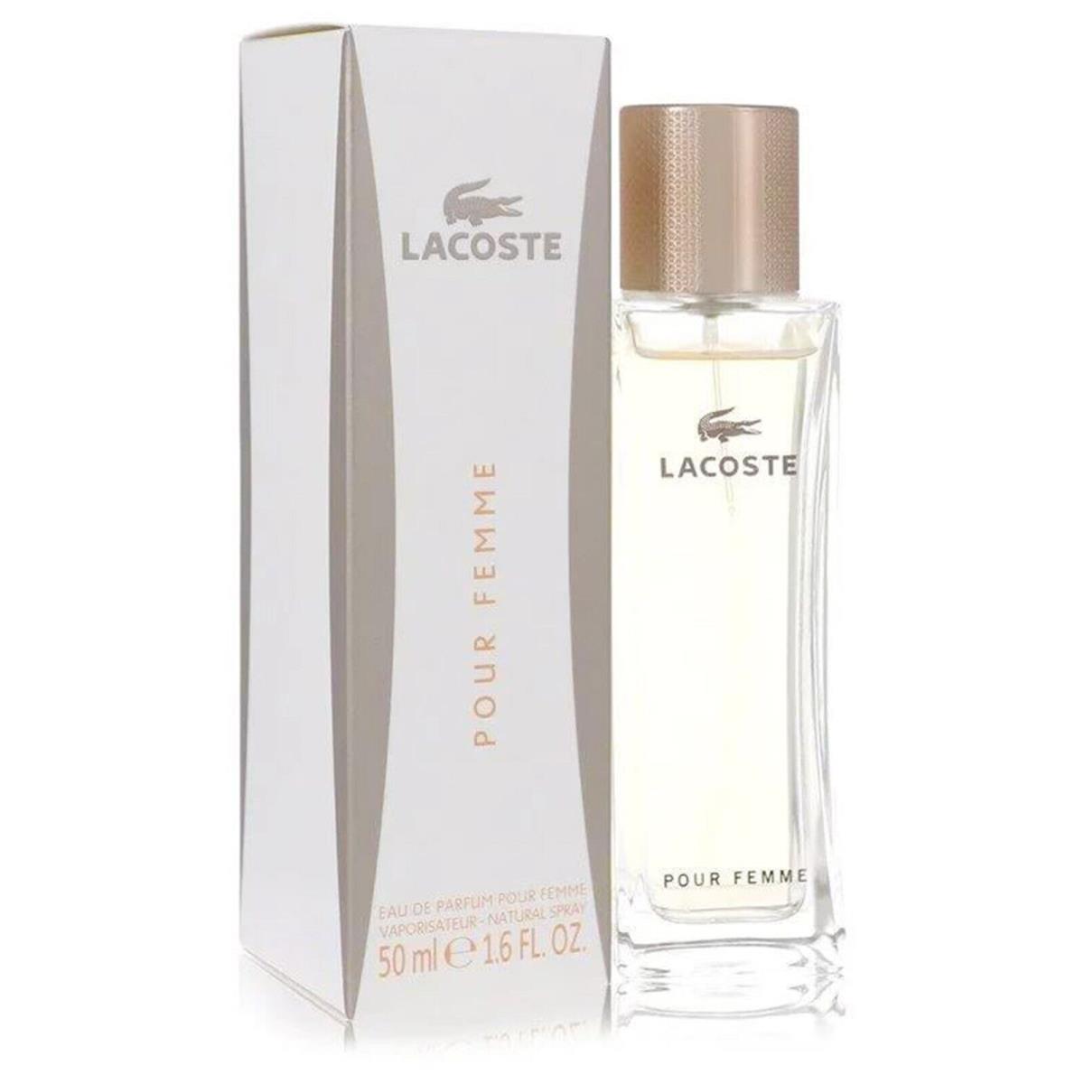 Lacoste Pour Femme Perfume by Lacoste Women Fragrance Eau De Parfum Spray 1.6 oz