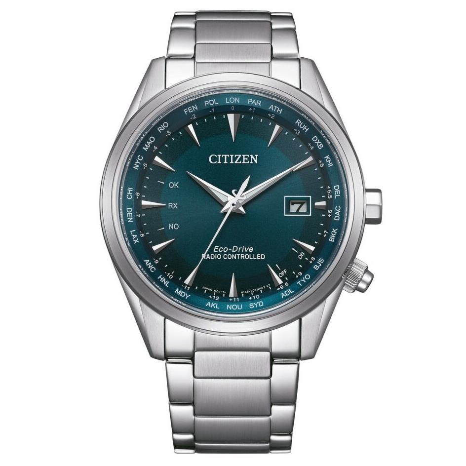 Citizen Eco-drive Silver Stainless Steel Strap Men Watch CB0270-87L