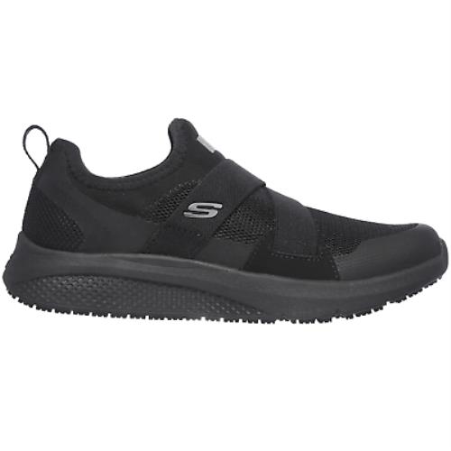 Skechers Women`s 108008 Elloree Slip Resistant Slip On Work Shoes