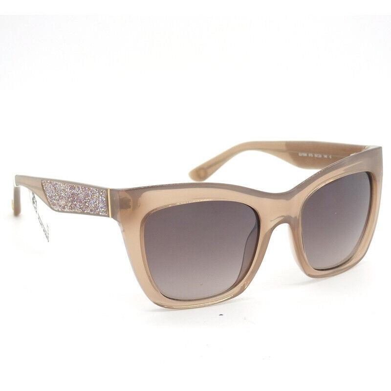 Guess GU7509 57F Shiny Beige Square Brown Gradient 53-20-140 Women`s Sunglasses