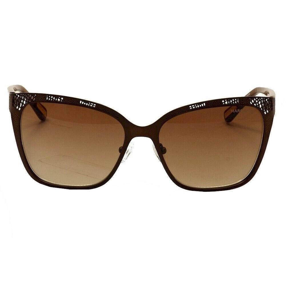 Guess by Marciano GM0742 49F Brown Square Brown Gradient 57-17-135mm Sunglasses