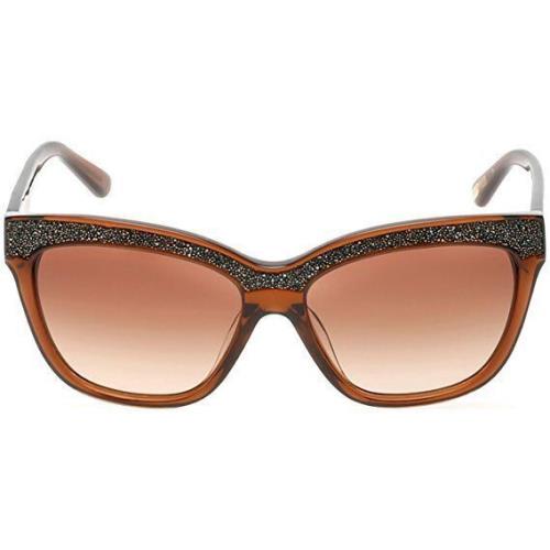 Guess by Marciano GM729 50F Brown Cat Eye Brown Gradient 57-15-135mm Sunglasses