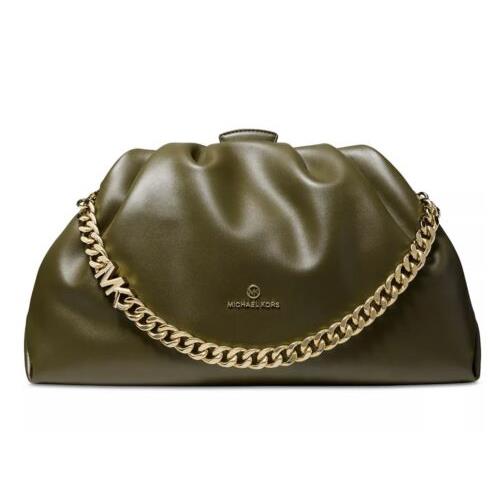 Michael Kors Nola Nola Extra-large Leather Clutch