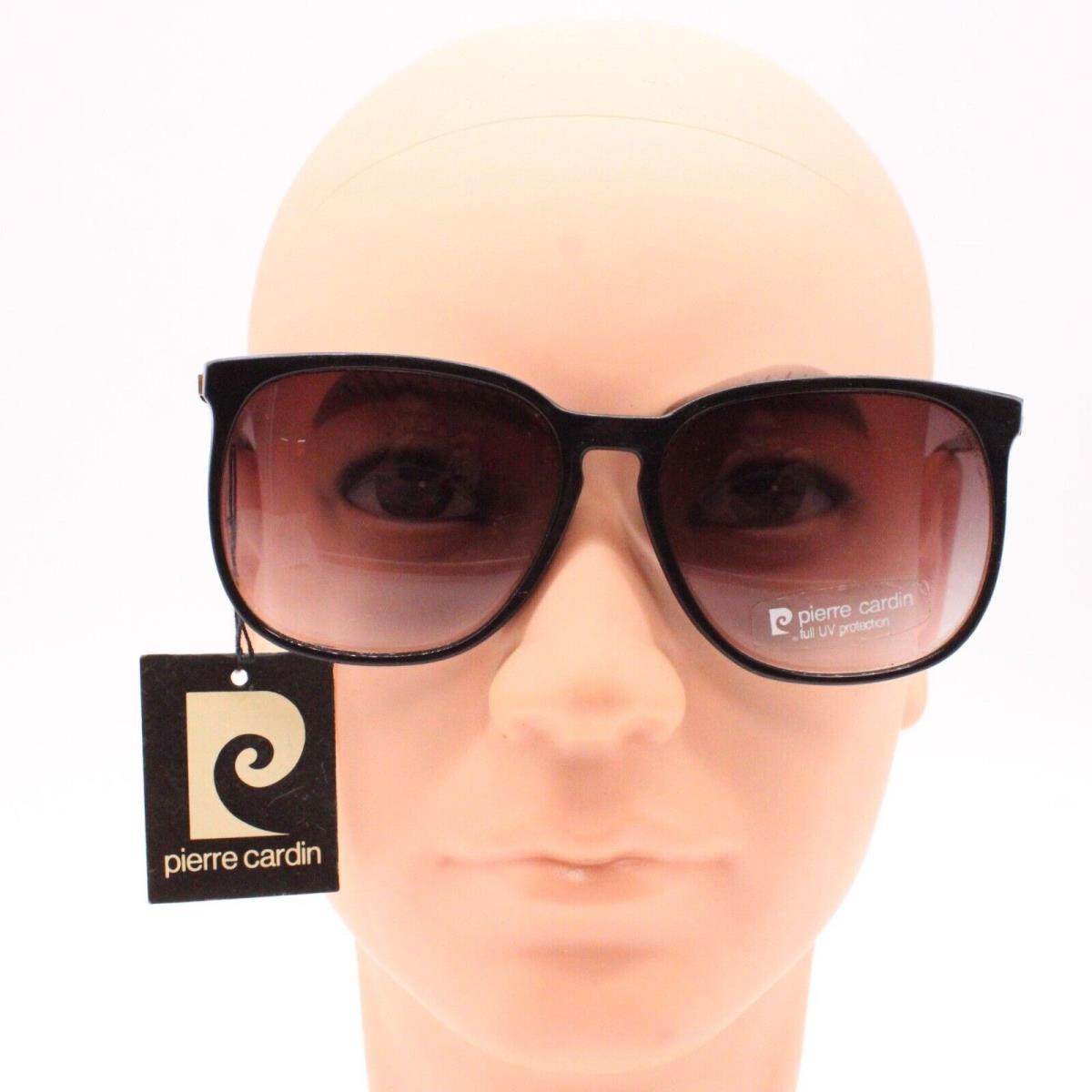 Vintage Pierre Cardin Sunglasses Unisex Retro Black Tone Full UV Protection